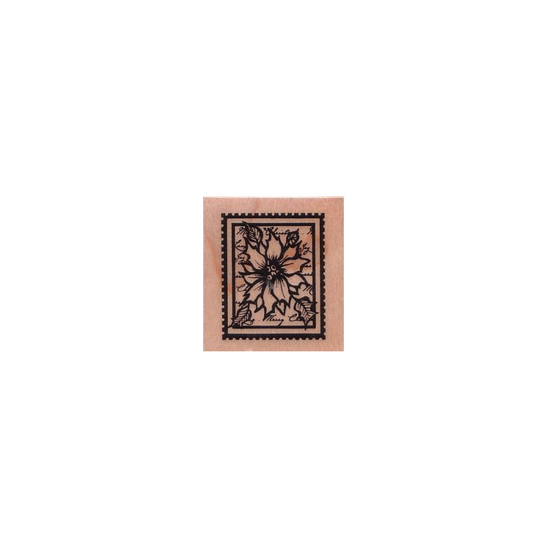 Poinsettia Stamp