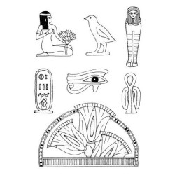 Egyptian unmounted for shrinking