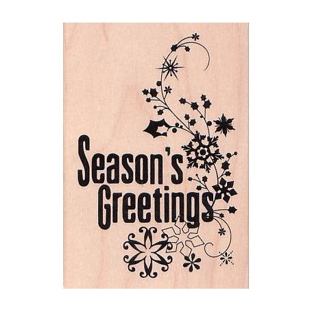 Season's Greetings Flourish