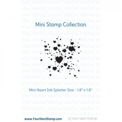 Heart Ink Splatter - Mini