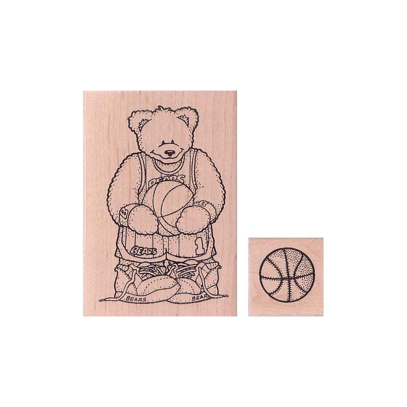 Basketball Bear + Basketball Set