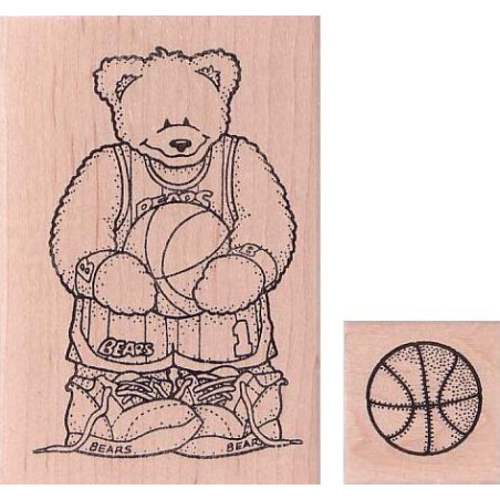 Basketball Bear + Basketball Set