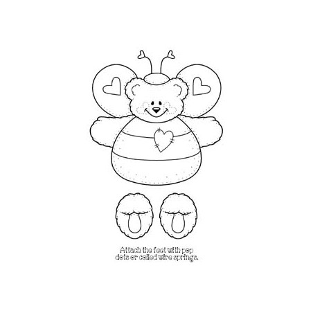 Beary Cute Bee Pin