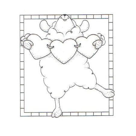 Lamb with Heart String