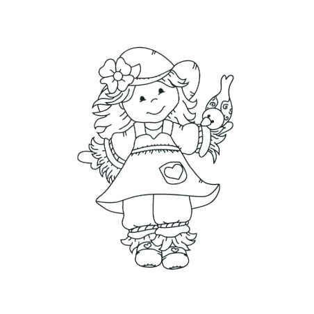 Mimosa Scarecrow