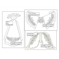 Second Chance - 3D Daisy Standing Angel incl. instructions