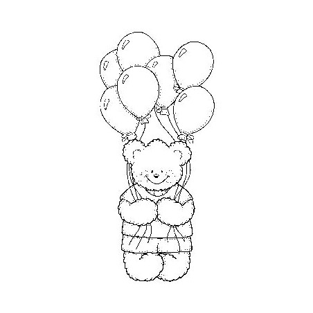 Zweite Chance - Bunch of Balloons Bear