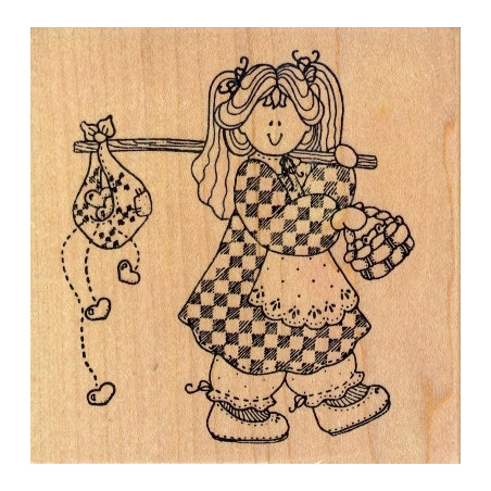 Zweite Chance - Girl with Bag of Hearts