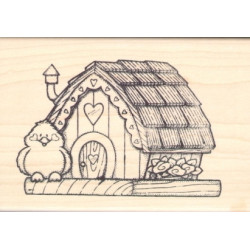 Second Chance - Lg. Shingled Birdhouse