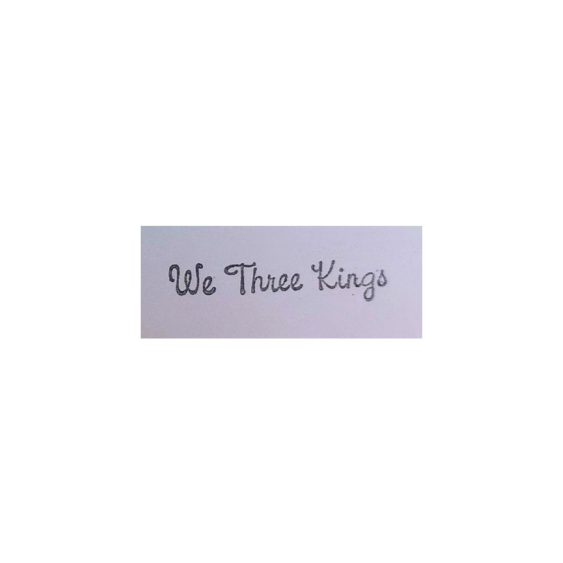 Second Chance - We Three Kings