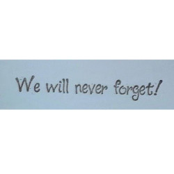 Zweite Chance - We Will Never Forget