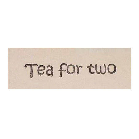 Second Chance - Tea for Two