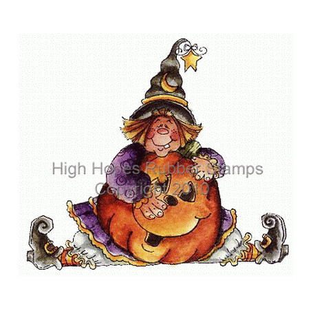 Zweite Chance - Sitting Witchypoo with Pumpkin