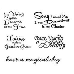 Second Chance - Magic Garden Text Set