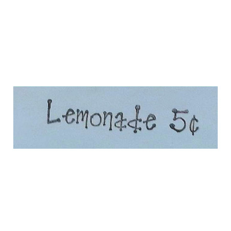 Zweite Chance - Lemonade 5c / unmontiert