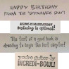 Zweite Chance - Text-Set 3 Birthday