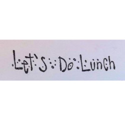 Zweite Chance - Let's do lunch