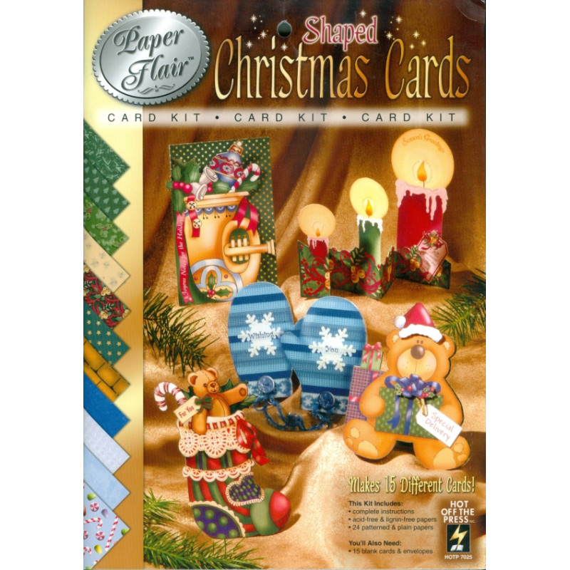 Second Chance - Card Kit Shaped Christmas Cards