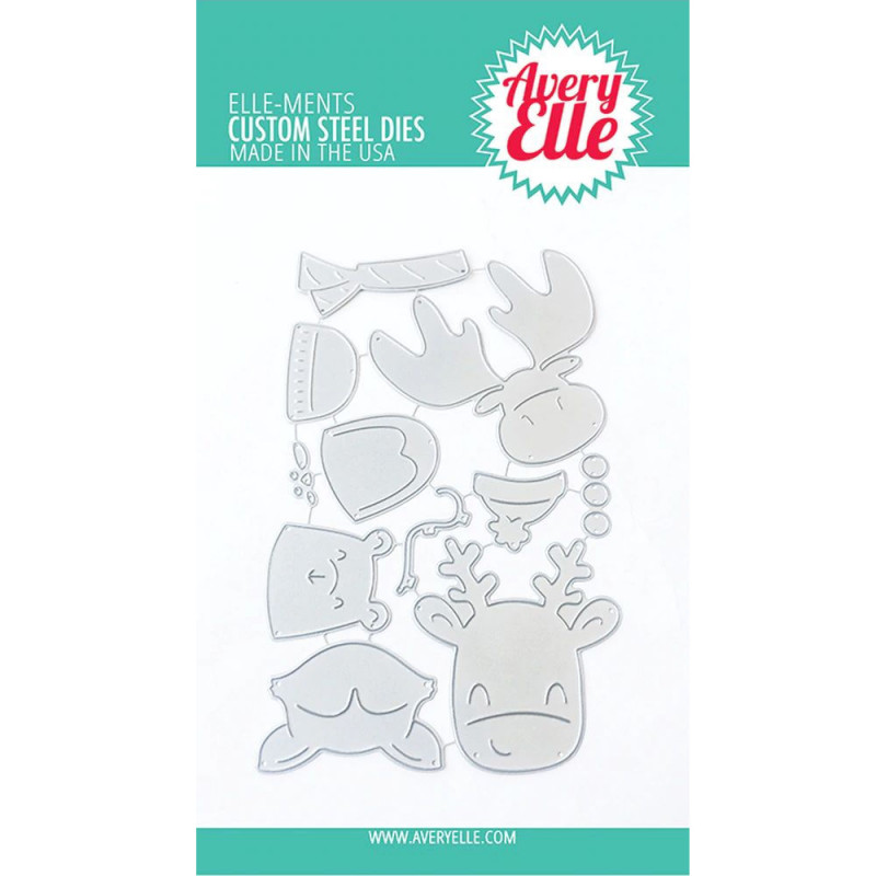 Peek-A-Boo Holiday Tag Toppers Elle-ments Dies