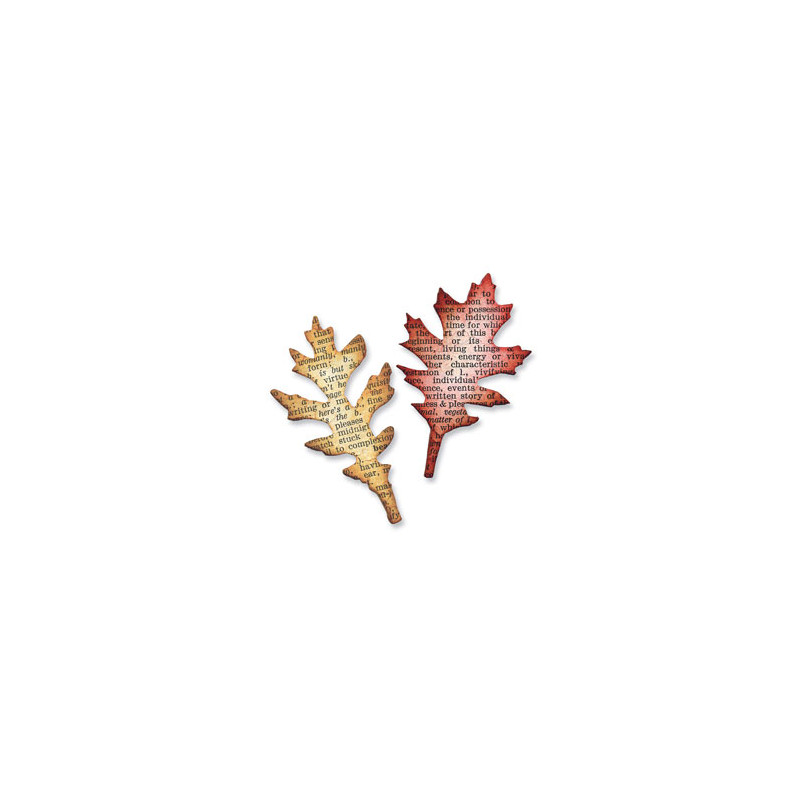 Mini Tattered Leaves