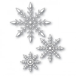 Sparkling Snowflake Trio