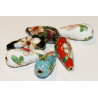 Cloisonne - Drop Beads, 5 Stk.