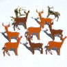 12 Deer Brads