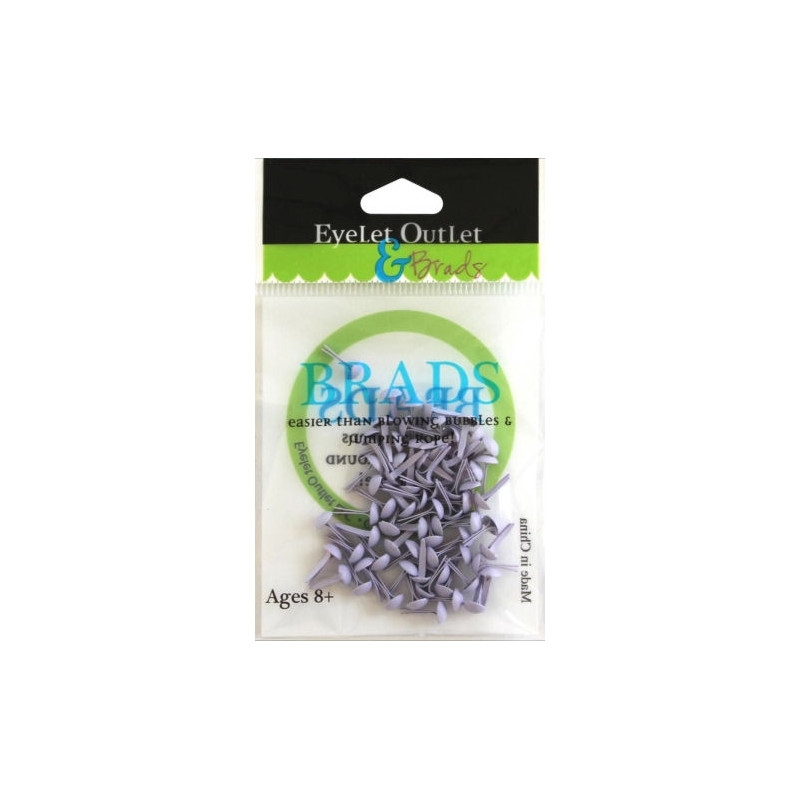 70 Lavender Mini Brads