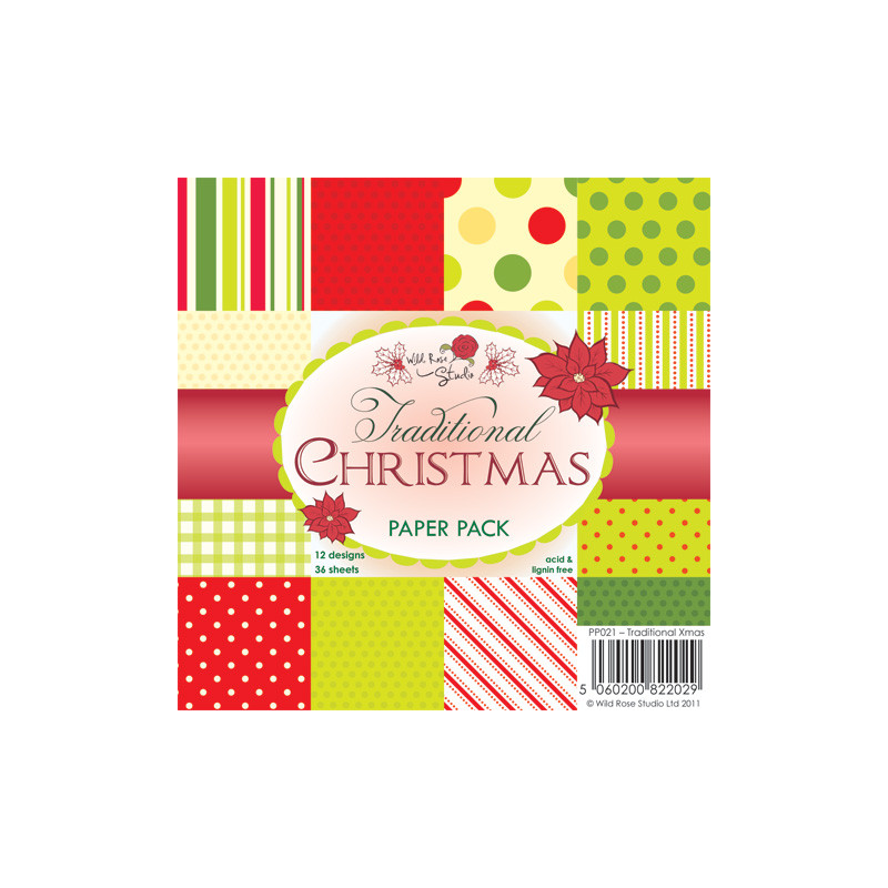 Traditional Xmas 6x6 Paper Pack