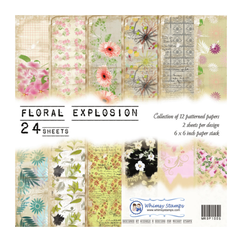 Floral Explosions 6x6 Paper Pack