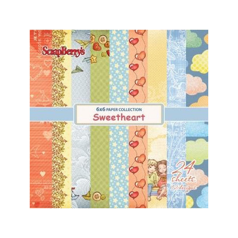 Sweetheart 6x6 Paper Pack