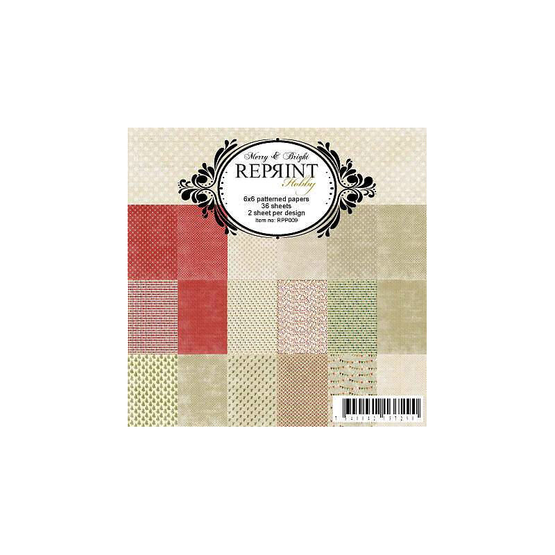 Merry & Bright 6x6 Paper Pack