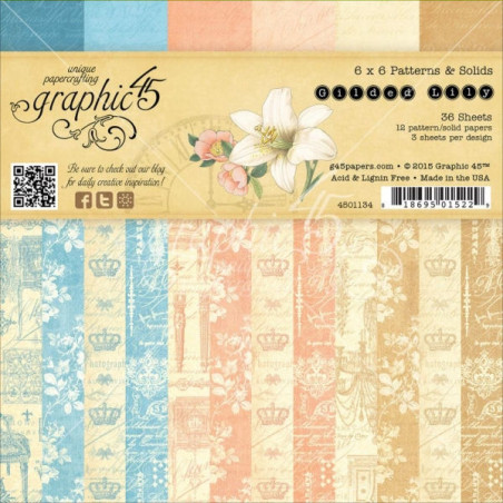 Gilded Lily Patterns & Solids 6x6