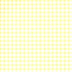 Gingham - Pale Yellow