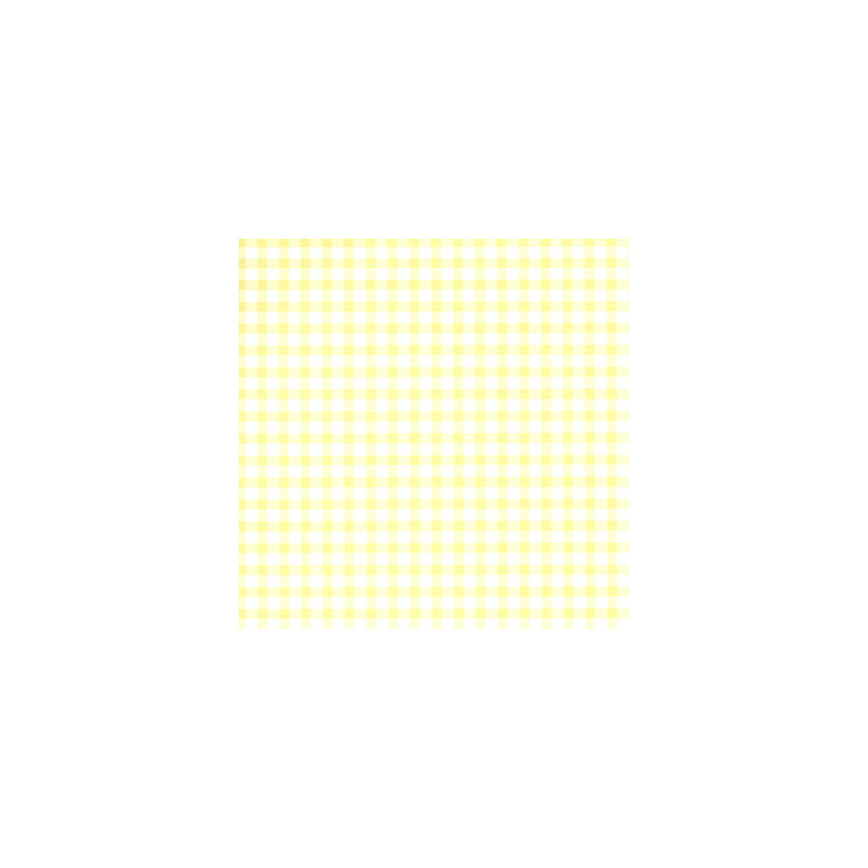 Gingham - Pale Yellow