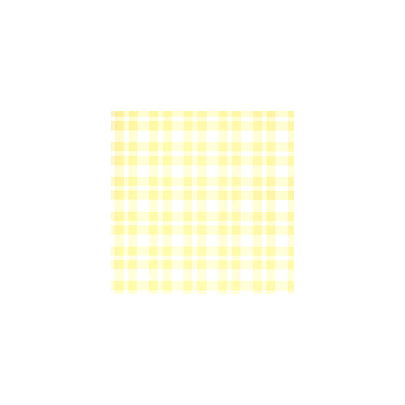 Wide Line Plaid - Yellow