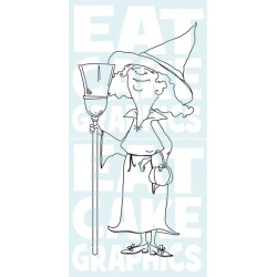 Witch Ellie (and Her Broom)