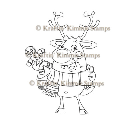 Rudy the Reindeer, inkl. Text