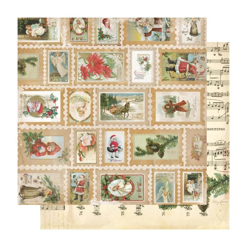 Christmas Collage - Stamps