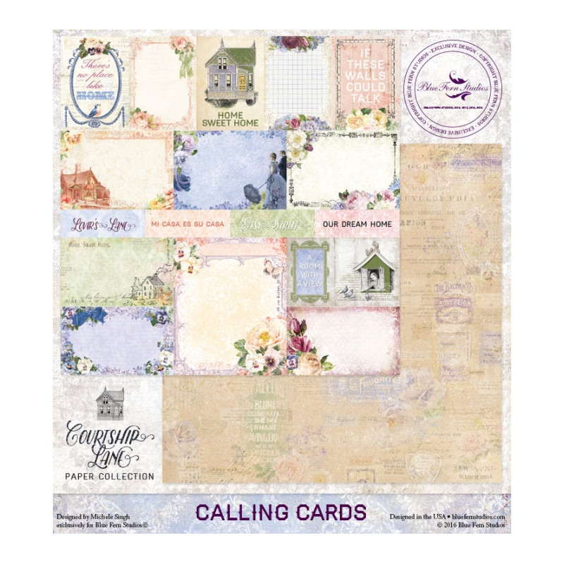 Courtship Lane - Calling Cards