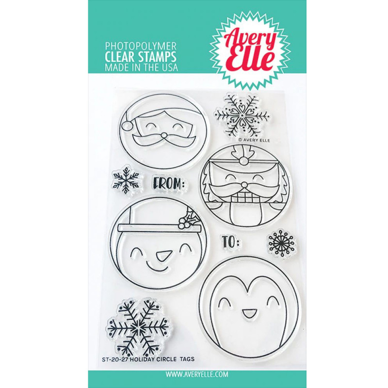 Holiday Circle Tags