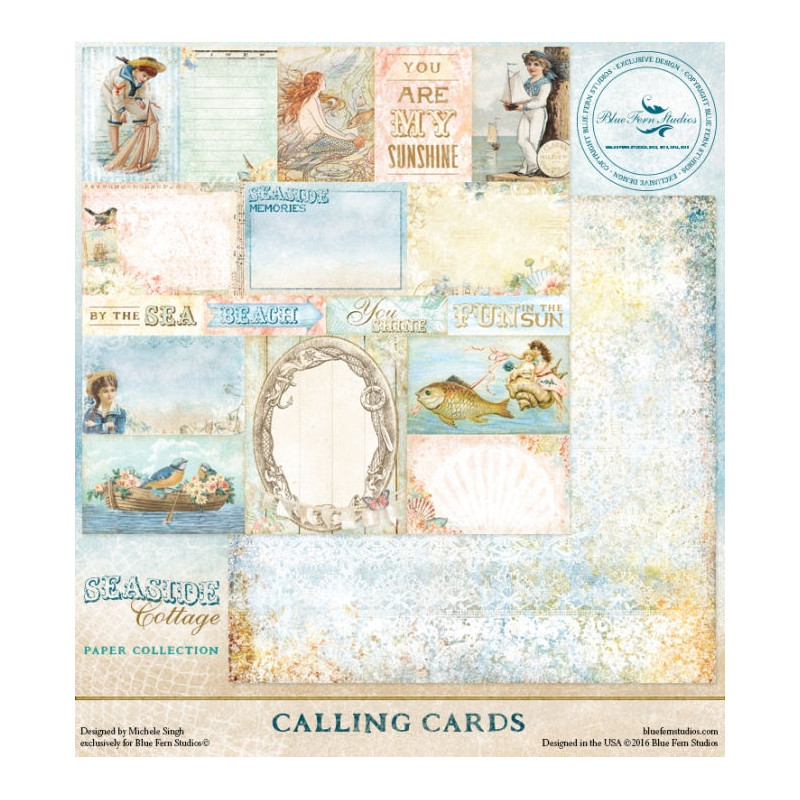Seaside Cottage - Calling Cards