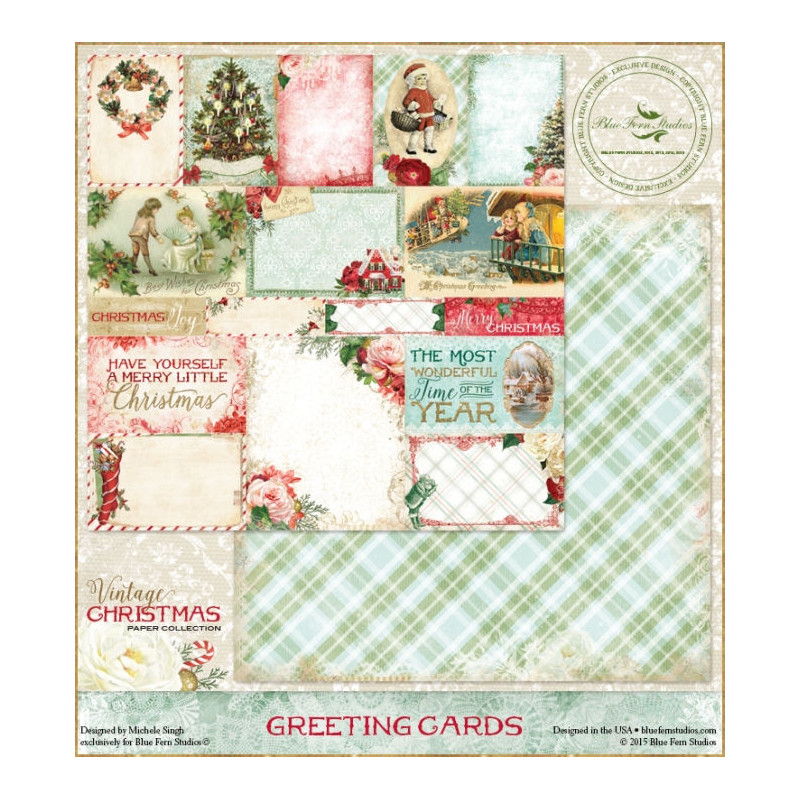 Vintage Christmas - Greeting Cards