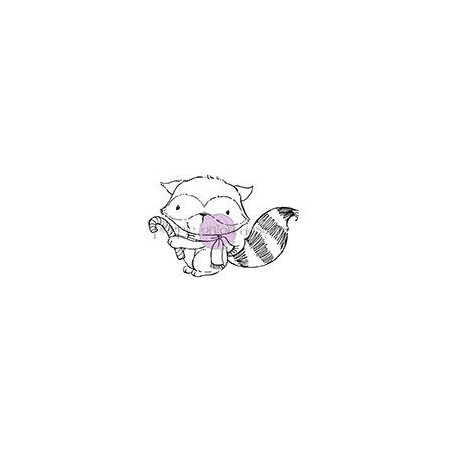 Ash (Winter Raccoon w/ Candy Cane)
