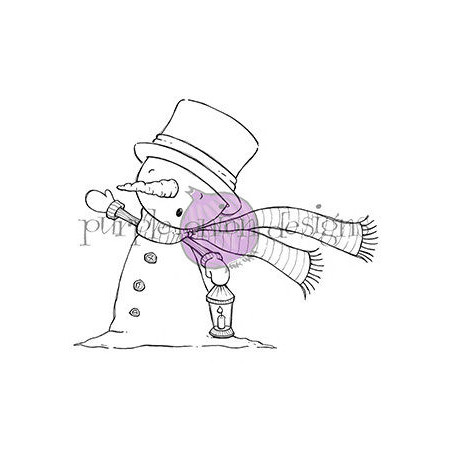 Yule (Snowman With Lantern)