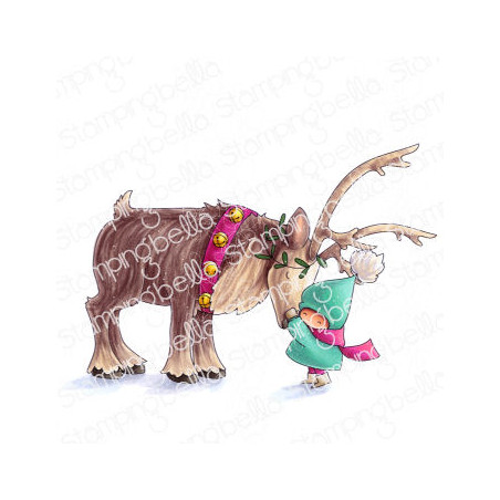 Bundle Girl With a Reindeer