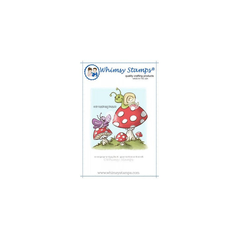 Snail and Butterfly Toadstool