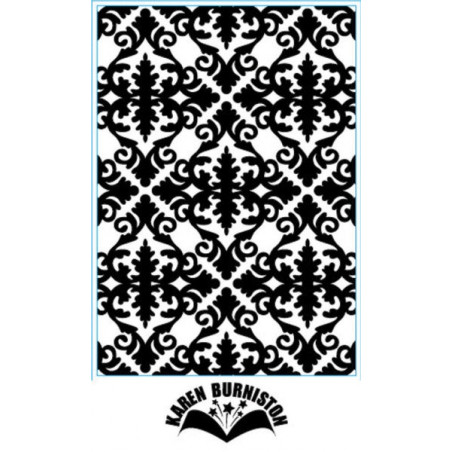 Damask Embossing Folder