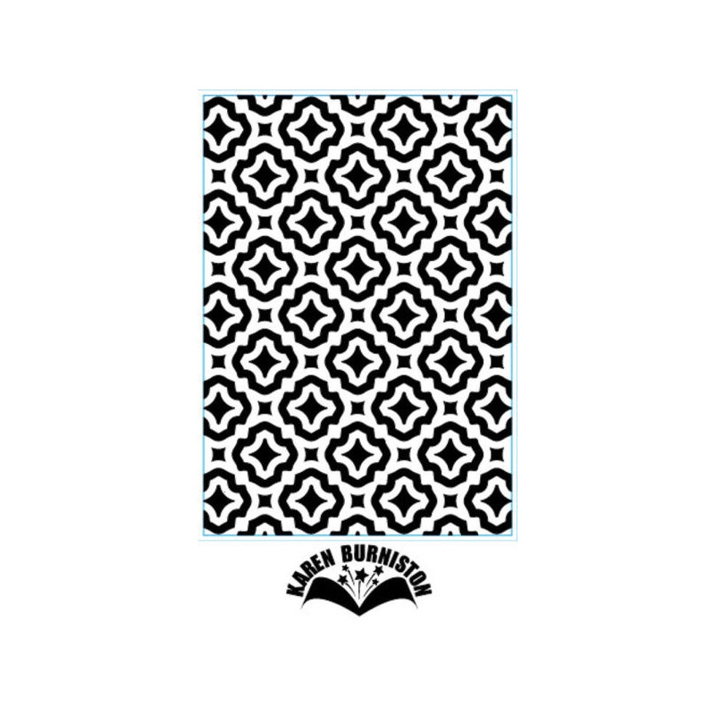 Trendy Tiles 1 Embossing Folder