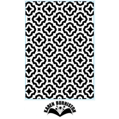 Trendy Tiles 1 Embossing Folder